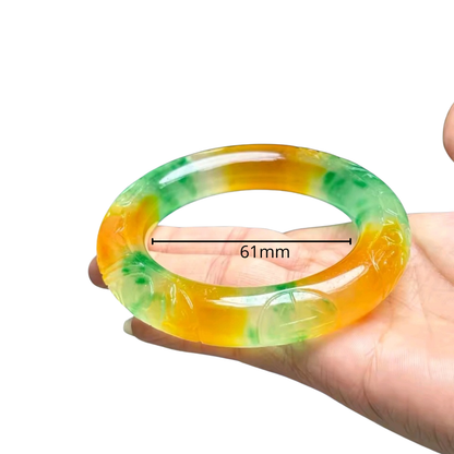 Royal Ice Jade Bangle