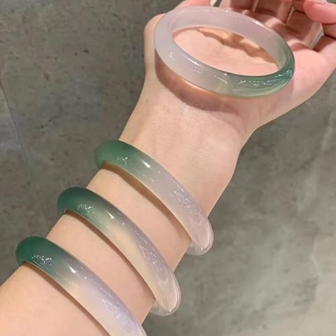 Royal Natural Jade Stone Bracelet for Women
